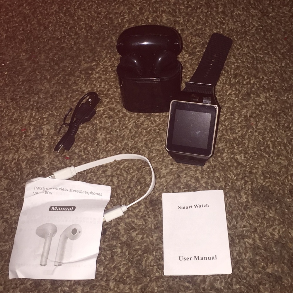 Smart watch and EarPods